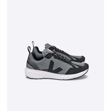 Veja CONDOR 2 ALVEOMESH Women's Shoes Black/Grey | CA 489KOR